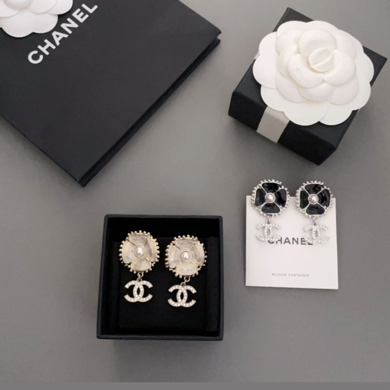 Ch*el earrings